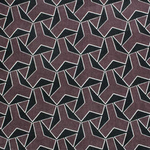 画像をギャラリービューアに読み込む, クラッチバッグ メンズ A4 ひでや工房オリジナル ブラックブラウン 黒茶地三角尽くし和柄 男性和装手提げバック 内ポケット付き hkおと KZ セール対象外