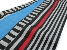 画像をギャラリービューアに読み込む, 半幅帯 新品 グレーシルバー 赤 ストライプ リバーシブル 半巾帯 半帯 小袋帯 細帯 着物 帯 和装 和服 ポリエステル 洗える 浴衣 浴衣帯 女性 レディース ksクワ