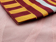 画像をギャラリービューアに読み込む, 半幅帯 新品 えんじ 黄 白 ストライプ リバーシブル 半巾帯 半帯 小袋帯 細帯 着物 帯 和装 和服 ポリエステル 洗える 浴衣 浴衣帯 女性 レディース ksクワ