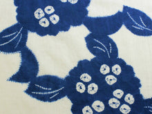 画像をギャラリービューアに読み込む, 浴衣 反物 お仕立て付き 綿麻 京 帽子絞り 生成り地 紫陽花 美しいキモノ掲載柄 女性 レディース 和装 和服 浴衣 ゆかた 夏 夏祭り 花火大会 あじさい 送料無料 ktウク