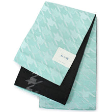 画像をギャラリービューアに読み込む, 浴衣帯 半幅帯 レディース 安い ブルー 水色 千鳥格子 ラメ 単品 リバーシブル 女性 小袋帯 細帯 ゆかた 帯 アレンジ 両面