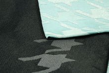 画像をギャラリービューアに読み込む, 浴衣帯 半幅帯 レディース 安い ブルー 水色 千鳥格子 ラメ 単品 リバーシブル 女性 小袋帯 細帯 ゆかた 帯 アレンジ 両面