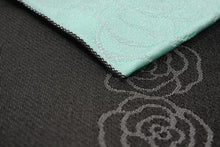 画像をギャラリービューアに読み込む, 浴衣帯 半幅帯 レディース 安い ブルー 水色 薔薇 バラ ラメ 単品 リバーシブル 女性 小袋帯 細帯 ゆかた 帯 アレンジ 両面 シンプル 【yukata_d19】