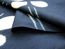 画像をギャラリービューアに読み込む, 浴衣 反物 お仕立て付き 綿麻 京 帽子絞り 紺色地 蝶 女性 レディース 和装 和服 浴衣 ゆかた 2022 夏 夏祭り 花火大会 送料無料 ktウク