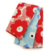 画像をギャラリービューアに読み込む, 木綿 半幅帯 長尺 生成り地 花柄 リバーシブル 新品 半巾帯 半帯 小袋帯 細帯 着物 帯 和装 和服 綿 コットン 洗える 女性 レディース あす楽 tkオト
