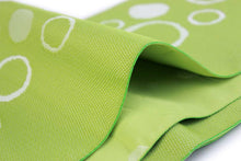 画像をギャラリービューアに読み込む, 浴衣帯 半幅帯 レディース 安い 黄緑地ドット 単品 リバーシブル 女性 小袋帯 細帯 ゆかた 帯