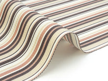 画像をギャラリービューアに読み込む, 正絹 小紋 反物 丹後ちりめん フルオーダー 仕立て付き 着物 和装 和服 ベージュ系地細ストライプ柄 モダンデザイン 単品 女性 レディース 送料無料 hbワオ