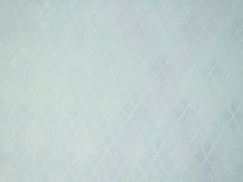 画像をギャラリービューアに読み込む, 正絹 小紋 反物 丹後ちりめん フルオーダー 仕立て付き 着物 和装 和服 水色地菱地紋柄 モダンデザイン 単品 女性 レディース 送料無料 hbワオ