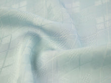 画像をギャラリービューアに読み込む, 正絹 小紋 反物 丹後ちりめん フルオーダー 仕立て付き 着物 和装 和服 水色地菱地紋柄 モダンデザイン 単品 女性 レディース 送料無料 hbワオ
