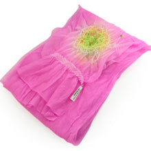 画像をギャラリービューアに読み込む, 子供浴衣 2点セット 送料無料 浴衣・へこ帯 オフホワイト地矢絣に撫子柄 ピンク帯 120 キッズ 女の子 子供 仕立て上り tbウラ SDGs