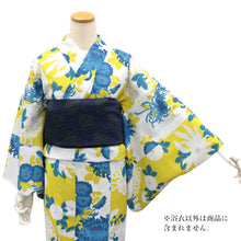 画像をギャラリービューアに読み込む, 東レセオアルファ 浴衣 レディース Mサイズ 送料無料 単品 無松庵 Mサイズ 白地菊尽くし アンティーク風 洗える 着物 ゆかた 女性 日本製 セール対象外 hiクニ