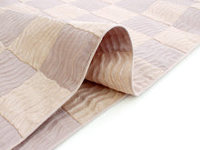 画像をギャラリービューアに読み込む, 兵児帯 大人 レディース リバーシブル 浴衣 帯 単品 送料無料 薄紫×ピンクベージュ 市松柄 創世舎 洗える 東レシルシック 女性 へこ帯  KZ hiフク