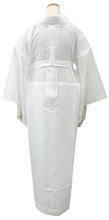 画像をギャラリービューアに読み込む, 長襦袢 洗える 紙人形 爽竹 楊柳地 さざ波 白 東レ 仕立て上がり 単衣用 夏 日本製 簡単着付け ポリエステル 衣紋抜き 居敷当て付き 立体裁断仕立て 女性 レディース 和装 和服 小紋 和装 和服 着物 インナー カジュアル