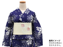 画像をギャラリービューアに読み込む, 浴衣 帯 レディース 単品 大人 半幅帯 送料無料 綿麻 京の帽子絞り 薄クリームベージュ地梅柄 女性 浴衣帯 半巾帯 2022 女性 和装帯 オリジナルNo.5 ktラニ