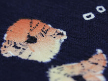 画像をギャラリービューアに読み込む, 浴衣 帯 レディース 単品 大人 半幅帯 送料無料 綿麻 京の帽子絞り 濃紺地金魚柄 女性 浴衣帯 半巾帯 2022 女性 和装帯 オリジナルNo.10 ktラニ