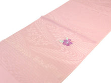 画像をギャラリービューアに読み込む, 帯揚げ 帯締め セット 夏 絽 夏用 正絹 夏着物 ピンク 萩 流水 ハイビスカス 刺繍 帯揚げ グリーン ベージュ ピンク レース 平組 女性 レディース 着物 和装小物 帯〆 2点セット クチ DM便可能