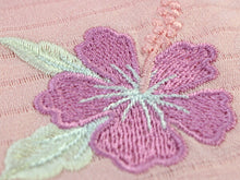 画像をギャラリービューアに読み込む, 帯揚げ 帯締め セット 夏 絽 夏用 正絹 夏着物 ピンク 萩 流水 ハイビスカス 刺繍 帯揚げ グリーン ベージュ ピンク レース 平組 女性 レディース 着物 和装小物 帯〆 2点セット クチ DM便可能