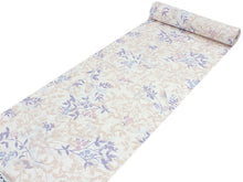 画像をギャラリービューアに読み込む, 着物 反物 洗える着物 レディース セミオーダー付 送料無料 XS S M L XL サイズ 袷 単衣 オフホワイト 桃色 桜 小鳥 鈴 みすゞうた 金子 みすゞ 和装 和服 レディース 女性 小紋 送料無料 着物 反物 きもの セール対象外 Kt09ふく