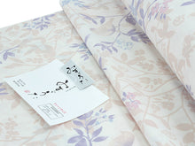 画像をギャラリービューアに読み込む, 着物 反物 洗える着物 レディース セミオーダー付 送料無料 XS S M L XL サイズ 袷 単衣 オフホワイト 桃色 桜 小鳥 鈴 みすゞうた 金子 みすゞ 和装 和服 レディース 女性 小紋 送料無料 着物 反物 きもの セール対象外 Kt09ふく