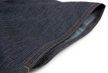 画像をギャラリービューアに読み込む, デニム着物 メンズ 単衣 仕立て上り デニム 着物 M L LLサイズ リファインデニム ネイビー ブラック ベージュ IKS イクス ストレッチあり 男性 洗える着物 無地 日本製 ジーンズ 木綿着物 送料無料 東京 ekくに セール対象外