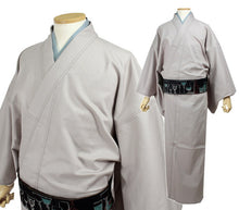 画像をギャラリービューアに読み込む, デニム着物 メンズ 単衣 仕立て上り デニム 着物 M L LLサイズ リファインデニム ネイビー ブラック ベージュ IKS イクス ストレッチあり 男性 洗える着物 無地 日本製 ジーンズ 木綿着物 送料無料 東京 ekくに セール対象外