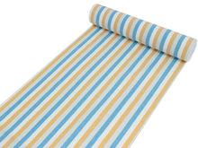 画像をギャラリービューアに読み込む, 片貝木綿 着物 反物 仕立て付き 女性 木綿着物 単品 紺仁謹製 伝統工芸 白 青 黄 ストライプ 縞 普段着 洒落 カジュアル フルオーダー 京都 KZ 送料無料 セール対象外 ekくふ