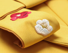 画像をギャラリービューアに読み込む, 卒業式 袴 単品 購入 販売 女性 椿 刺繍 ぼかし グラデーション レトロモダン 白 緑 ピンク マスタードイエロー S M L LL はかま レディース 大人 ジュニア 可愛い ktおら PP セール対象外