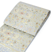 画像をギャラリービューアに読み込む, 袋帯 正絹 西陣織 六通柄 未使用 織華佐竹謹製 仕立て付き 送料無料 新品 洒落用 グレー 花鳥紋 販売 女性 レディース 着物 和装 和服 訪問着 付け下げ 色無地 名門 伝統工芸 ふくろ帯 おしゃれ着 京都 urウニ