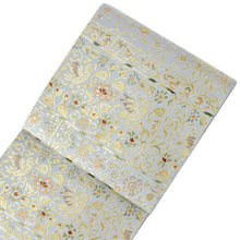 画像をギャラリービューアに読み込む, 袋帯 正絹 西陣織 六通柄 未使用 織華佐竹謹製 仕立て付き 送料無料 新品 洒落用 グレー 花鳥紋 販売 女性 レディース 着物 和装 和服 訪問着 付け下げ 色無地 名門 伝統工芸 ふくろ帯 おしゃれ着 京都 urウニ