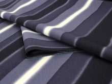 画像をギャラリービューアに読み込む, 着物 洗える着物 反物 レディース セミオーダー付 送料無料 XS S M L XL サイズ 袷 単衣 紫 縦縞 縞 ストライプ ハナエモリ 和装 和服 レディース 女性 小紋 送料無料 きもの 羽織 コート 仕立可能 ktチワ