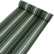 画像をギャラリービューアに読み込む, 着物 洗える着物 反物 レディース セミオーダー付 送料無料 XS S M L XL サイズ 袷 単衣 緑 縦縞 ストライプ ぼかし ハナエモリ 和装 和服 レディース 女性 小紋 送料無料 きもの 羽織 コート 仕立可能 ktチワ