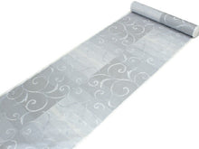 画像をギャラリービューアに読み込む, 大島紬 着物 正絹 反物 仕立て付き 田畑織物謹製 未仕立て 未使用 新品 白 紺 唐草 ぼかし 染め分け 証紙付き しゃれ着 洒落 和服 和装女性 レディース urクウ 送料無料 日本製