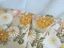 画像をギャラリービューアに読み込む, 訪問着 正絹 未仕立て 水色 グリーン 御所車 単品 仕立て付き ガード加工 足袋 プレゼント 新品 色 販売 購入 礼装 既婚 旅館 料亭 女将 仕事 パーティー 送料無料