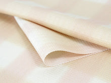 画像をギャラリービューアに読み込む, 正絹 小紋 反物 丹後ちりめん フルオーダー 仕立て付き 着物 和装 和服 オフホワイト地 オレンジ ピンク チェック柄 モダン 単品 女性 レディース 送料無料 東京 hbワラ