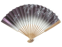 画像をギャラリービューアに読み込む, 扇子 女性用 ミニ 紫地 白 グラデーション 藤 紙扇子 紙箱入り ポケットサイズ コンパクト レディース プレゼント ギフト おしゃれ 普段使いに 婦人用 女性 レディース せんす 和装小物 夏 P62 KZ 母の日 ギフト