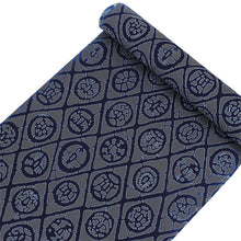 画像をギャラリービューアに読み込む, 竺仙 浴衣 反物 単品 綿 コーマ 注染 グレー地 紺 幾何学柄 細川クレヤー キングサイズ 男性 メンズ 大人 ゆかた ブランド 老舗 ちくせん 日本製 和装 和服 浴衣反物 CSワク セール対象外 送料無料