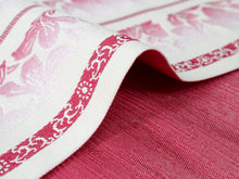 画像をギャラリービューアに読み込む, 帯 ゆかた帯 レディース 単品 ブランド 和つう watuu 間道 花 レッド レディース浴衣帯 リーシブル 半幅帯 女性 夏着物 和装 和服 レトロ KZ 大きいサイズ 長め 長尺 大人 KZ ktうく