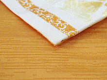 画像をギャラリービューアに読み込む, 帯 ゆかた帯 レディース 単品 ブランド 和つう watuu 間道 花 イエロー レディース浴衣帯 リーシブル 半幅帯 女性 夏着物 和装 和服 レトロ KZ 大きいサイズ 長め 長尺 大人 KZ ktうく