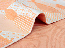 画像をギャラリービューアに読み込む, 帯 ゆかた帯 レディース 単品 ブランド みすゞうた 金子みすゞ オレンジ マリン ドット くじら 柄 レディース浴衣帯 リーシブル 半巾 半幅帯 女性 夏着物 和装 和服 レトロ 大きいサイズ 長め 長尺 大人 あす楽 KZ ktうら