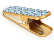 画像をギャラリービューアに読み込む, 着物クリップ 大 3個セット グリーン ブルー 六角形 よろけ縞 クローバー きものクリップ ハンディクリップ 衿止め 着付け小物 和装 着物 送料無料対象外 セール対象外 wgくわ