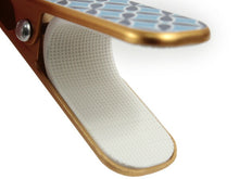 画像をギャラリービューアに読み込む, 着物クリップ 大 3個セット グリーン ブルー 六角形 よろけ縞 クローバー きものクリップ ハンディクリップ 衿止め 着付け小物 和装 着物 送料無料対象外 セール対象外 wgくわ