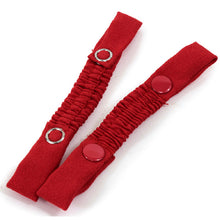 画像をギャラリービューアに読み込む, かかと留め 2本セット 赤 3歳 女の子 草履用 落下防止 ずれ防止 すべり止め バックバンド 草履バンド かかと止め 七五三