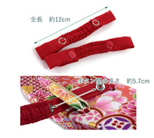 画像をギャラリービューアに読み込む, かかと留め 2本セット 赤 3歳 女の子 草履用 落下防止 ずれ防止 すべり止め バックバンド 草履バンド かかと止め 七五三