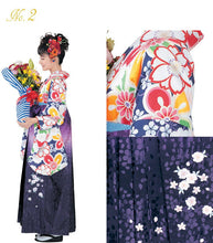 画像をギャラリービューアに読み込む, アッシュエル 洗える 二尺袖 袴 2点セット 刺繍入り 選べる8柄 桜 椿 菊 ストライプ 141cm〜170cm SS S M L LL ぼかし 女性 ジュニア レディース ショート丈 2尺袖 アッシュエル ブランド HL 卒業式 謝恩会 新品 着物 和装 和服 送料無料 PP BHくふ セール対象外