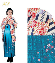 画像をギャラリービューアに読み込む, アッシュエル 洗える 二尺袖 袴 2点セット 刺繍入り 選べる8柄 桜 椿 菊 ストライプ 141cm〜170cm SS S M L LL ぼかし 女性 ジュニア レディース ショート丈 2尺袖 アッシュエル ブランド HL 卒業式 謝恩会 新品 着物 和装 和服 送料無料 PP BHくふ セール対象外