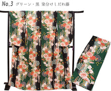 画像をギャラリービューアに読み込む, 卒業式 着物 二尺袖 単品 7柄 洗える ロング丈 フリーサイズ レディース フォーマル 和装 謝恩会 結婚式 十三参り 女性 ジュニア 袴 はかま 2尺袖