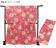 画像をギャラリービューアに読み込む, 卒業式 着物 二尺袖 単品 7柄 洗える ロング丈 フリーサイズ レディース フォーマル 和装 謝恩会 結婚式 十三参り 女性 ジュニア 袴 はかま 2尺袖