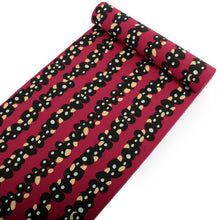 画像をギャラリービューアに読み込む, 着物 洗える着物 反物 レディース セミオーダー 仕立て付 XS S M L XL サイズ 袷 単衣 赤 黒 椿 ストライプ ライン 永楽屋 アンティークデザイン 和装 和服 女性 小紋 セール対象外 送料無料 きもの 羽織 コート KZ ktふい