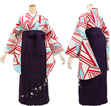 画像をギャラリービューアに読み込む, 袴セット 卒業式 小学生 大学生 女性 女の子 購入 全5種類 二尺袖 着物 刺繍 袴 セット 2点セット 黒 ジュニア 袴 セット 卒業 謝恩会 着付け コスプレ 送料無料 和装 和服 レディース 2022