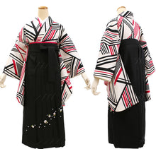 画像をギャラリービューアに読み込む, 袴セット 卒業式 小学生 大学生 女性 女の子 購入 全5種類 二尺袖 着物 刺繍 袴 セット 2点セット 黒 ジュニア 袴 セット 卒業 謝恩会 着付け コスプレ 送料無料 和装 和服 レディース 2022